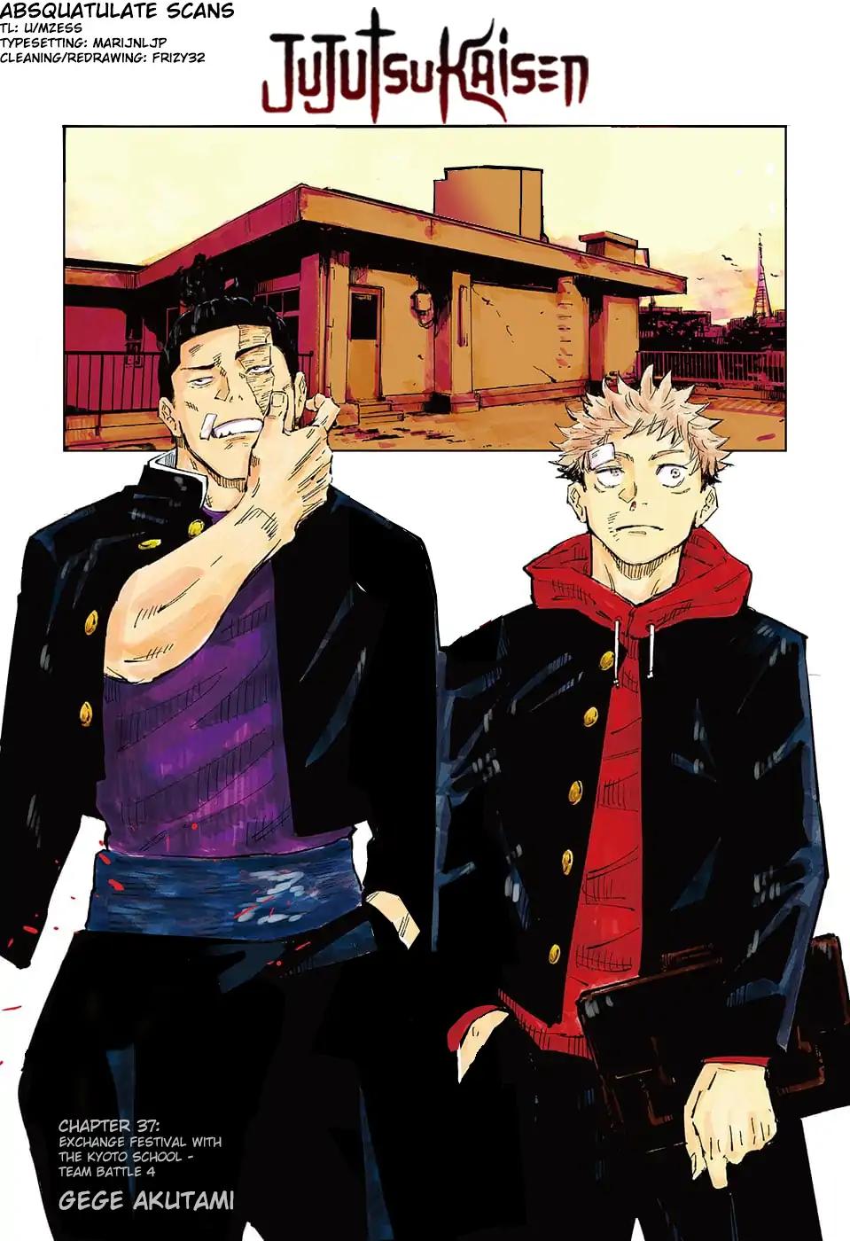 Jujutsu Kaisen Chapter 37 1